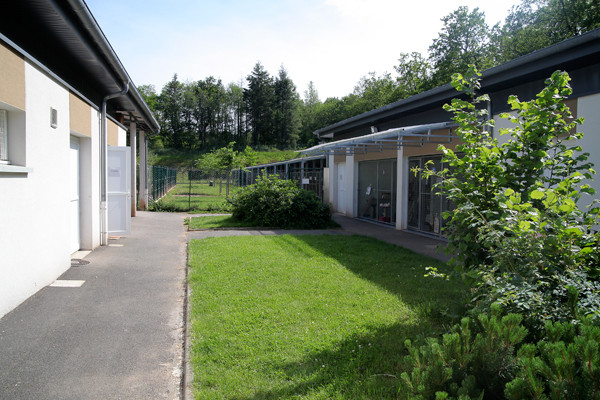 Vue d'ensemble du refuge SPA de Brive en Corrèze